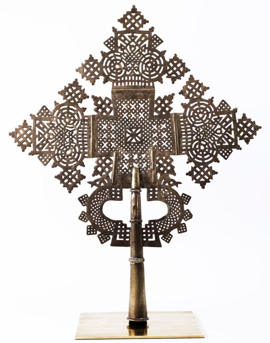 Ethiopian Orthodox Tewahedo Processional Cross